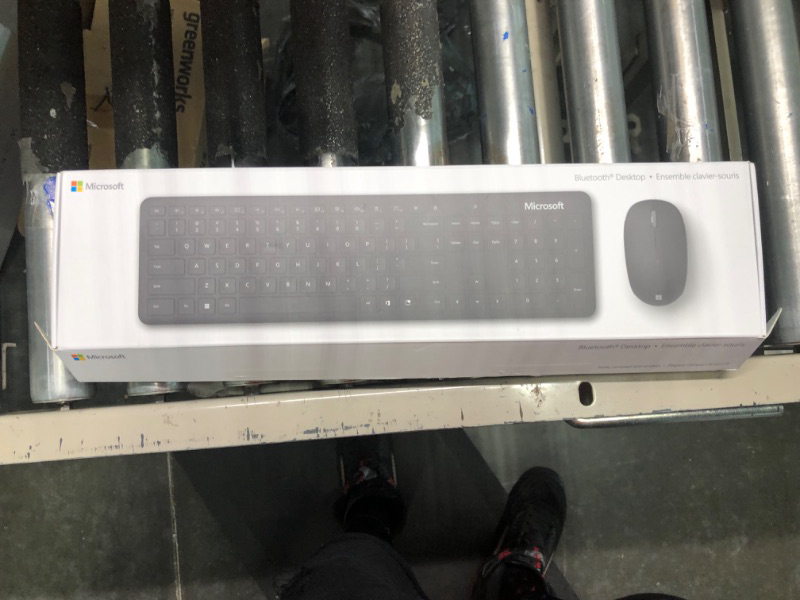 Photo 1 of Microsoft Wireless Bluetooth Keyboard and Mouse Desktop Set