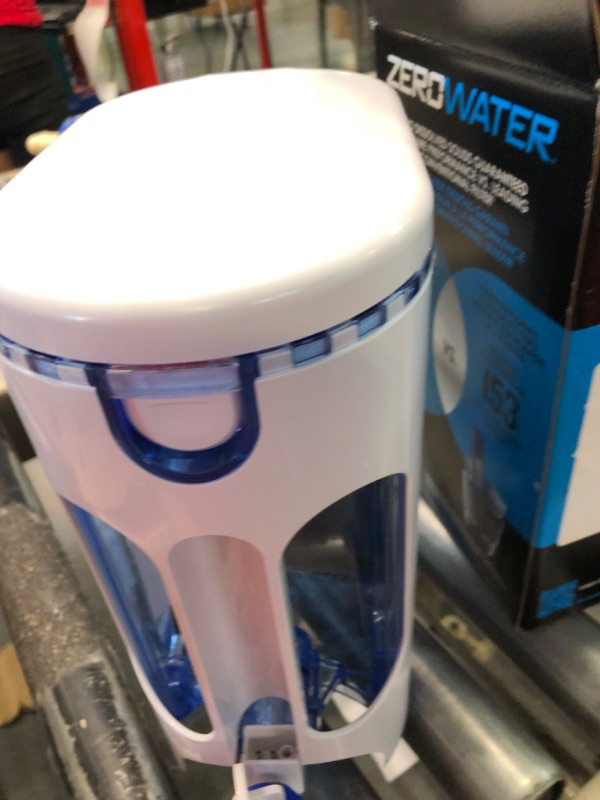 Photo 3 of ZeroWater 12 Cup Ready-Read 5-Stage Water Filter Pitcher, NSF Certified to Reduce Lead and PFOA/PFOS, Instant TDS Read Out 12-Cup Dispenser