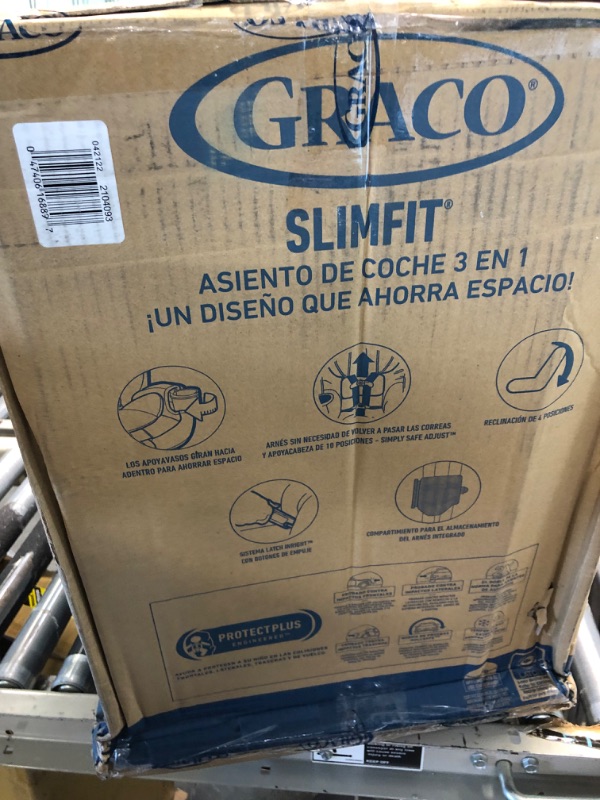 Photo 2 of Graco Slimfit 3-in-1 Car Seat, Galactic SlimFit Galactic