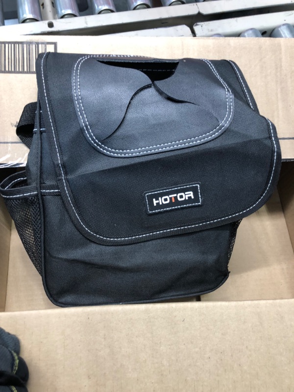 Photo 1 of HOTOR Car Trash Can 2.5 Gallon - Handy Car Tissue Holder, Easy-to-Install Car Accessory Interior, Leak-Proof Car Organizer and Storage Bag for the Back/Front/Console of Any Cars, Sedans, SUVs & Trucks