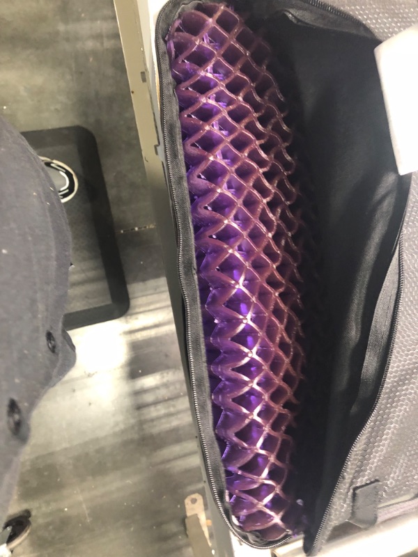 Photo 1 of Purple Royal Seat Cushion - Seat Cushion for The Car Or Office Chair - Temperature Neutral Grid 