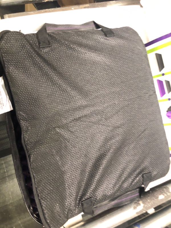 Photo 1 of Purple Royal Seat Cushion - Seat Cushion for The Car Or Office Chair - Temperature Neutral Grid 