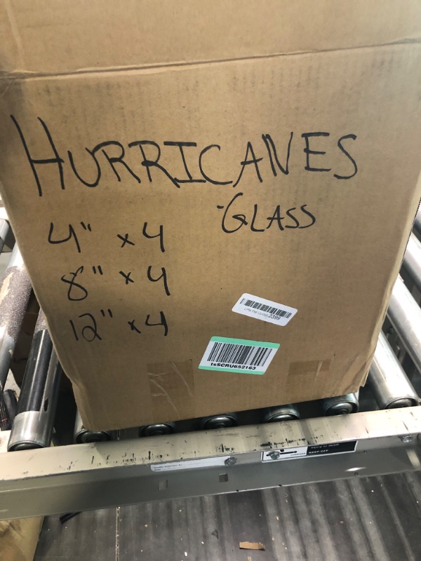 Photo 3 of 12 hurricane glass 4x4 8 x4 12 x4 