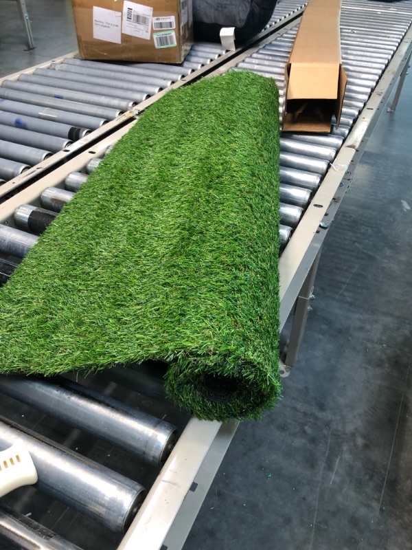 Photo 4 of ALTRUISTIC Realistic Pet Artificial Grass for Dogs Indooor Outdoor Decor, 70 oz Extra-Heavy & Thick Garden Lawn Landscape Synthetic Grass Turf , Fake GrassTurf Mat Rug 3ft x 5ft?15 Square ft)