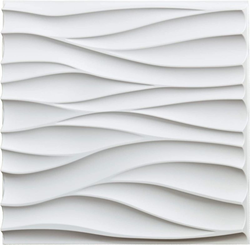 Photo 1 of Art3d Decorative 3D Panels in Modern Wall Design