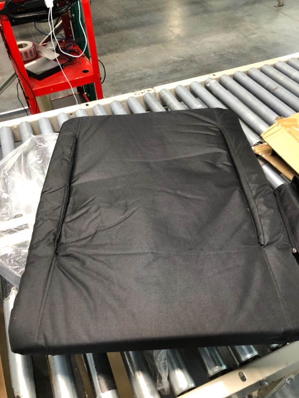 Photo 1 of Avocahom Folding Stadium Seats-21/25Inch Wide Reclining Bleacher Seats Chairs w/Back Support & Armrest and Padded Cushion for Sports Concerts Camping 1 Pack-black Extra Wide-25"