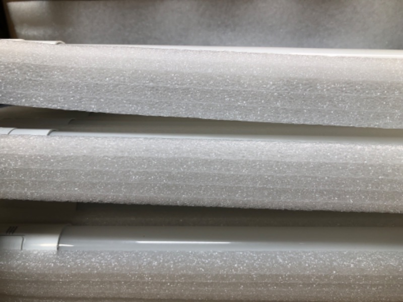 Photo 5 of 20 Pack 3CCT 4FT LED T8 Hybrid Type A+B Light Tube, 18W, 4000K/5000K/6500K Selectable, Plug & Play or Ballast Bypass, Single or Double End Powered, 2300lm, Frosted Cover, T8 T10 T12, 120-277V, UL, FCC