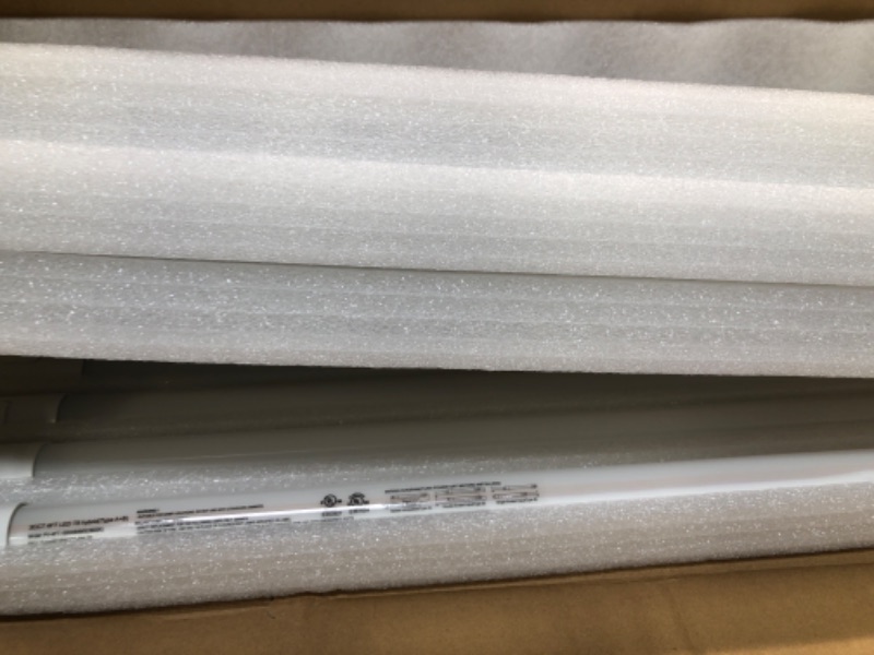 Photo 6 of 20 Pack 3CCT 4FT LED T8 Hybrid Type A+B Light Tube, 18W, 4000K/5000K/6500K Selectable, Plug & Play or Ballast Bypass, Single or Double End Powered, 2300lm, Frosted Cover, T8 T10 T12, 120-277V, UL, FCC