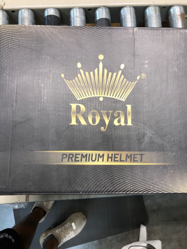 Photo 2 of Royal M139 Open Face Motorcycle Helmet - Retro Motorcycle Helmets, Vintage & Classic Style, 3/4 Vespa Helmet, Multi-Sport Impact Protection with Unique Design for Adult Women and Men Matte Black Large