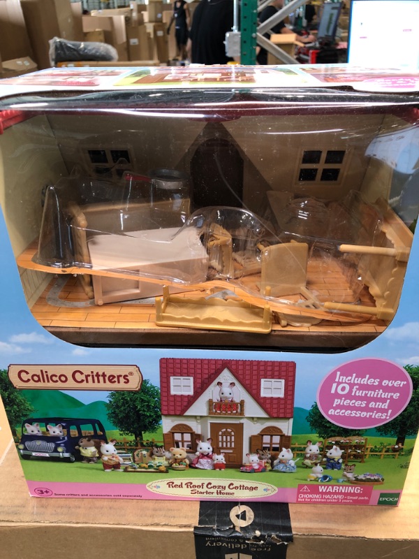 Photo 4 of Calico Critters Red Roof Cozy Cottage CF Red Roof Cozy Cottage