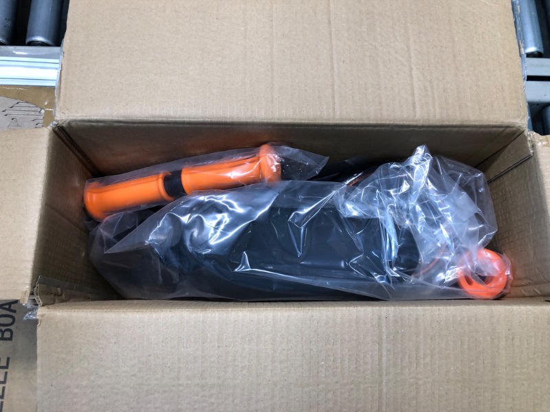 Photo 1 of AyeKu Baby Balance Bike for 1 Year Old Boy Gifts Toddler Bike for One Year Old Toys 1 st First Birthday Gifts Baby Toys 12-24 Months Orange Black