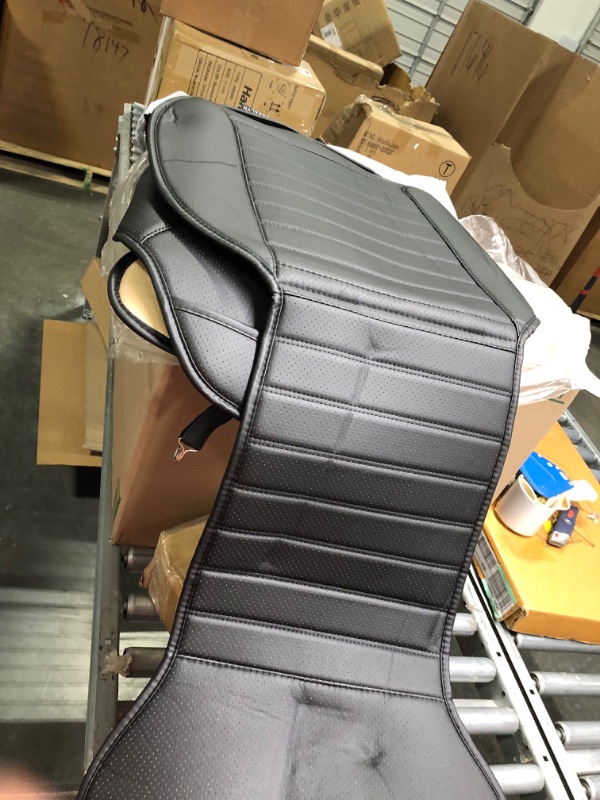 Photo 1 of Edealyn 2pc Black Seat Covers 