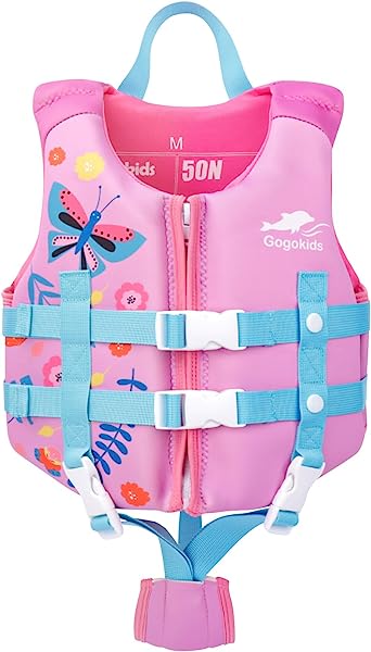 Photo 1 of Gogokids Kids Swim Vest Life Jacket - Boys Girls Float Swimsuit Buoyancy Swimwear Medium