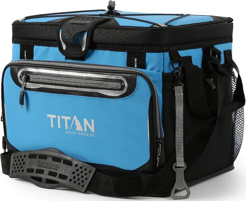 Photo 1 of Arctic Zone Titan Deep Freeze Cooler - Zipperless Hardbody Cooler - Camping & Beach Cooler - Small and Large Capacity - Deep Freeze Insulation, HardBody Liner, and SmartShelf