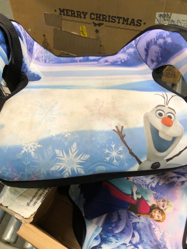 Photo 4 of KidsEmbrace High-Back Booster Car Seat, Disney Frozen Elsa and Anna