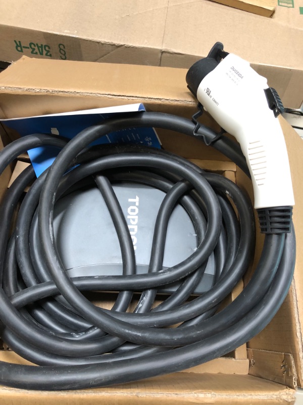 Photo 3 of 
Topdon Level 2 EV Charger,40Amp Home Electric Vehicle Charger, 14-50 Plug NEMA TYPE4, UL Listed Energy Star, Electric Car Charger with WiFi, EVSE, Car...