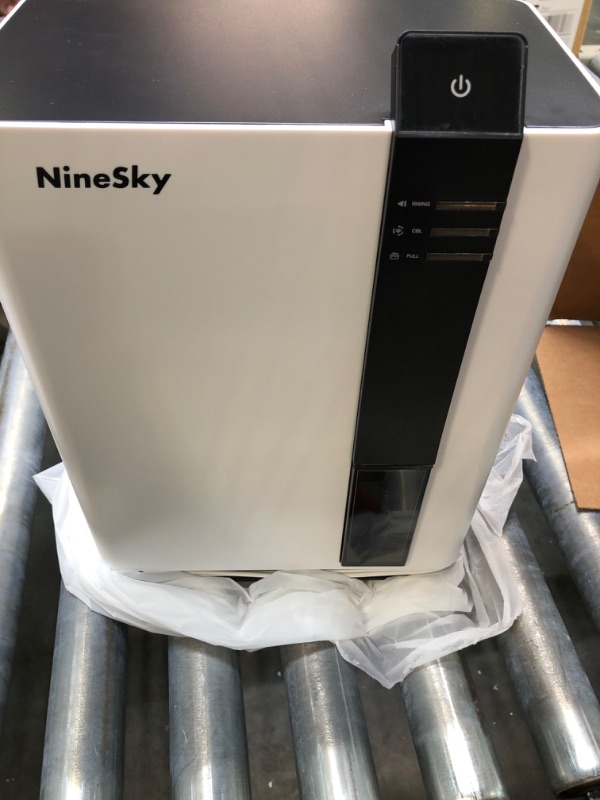 Photo 4 of NineSky Dehumidifier for Home, 88 OZ Water Tank, Dehumidifier for Bathroom, Bedroom with Auto Shut Off, 5 Colors LED Light