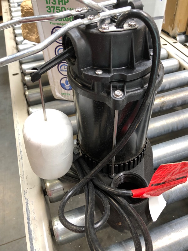 Photo 3 of Wayne SPF33-1/3 Epoxy Coated Steel and Thermoplastic Submersible Sump Pump-Up to 3,750 Gallons Per Hour-Long Lasting and Durable Construction, 1/3 HP