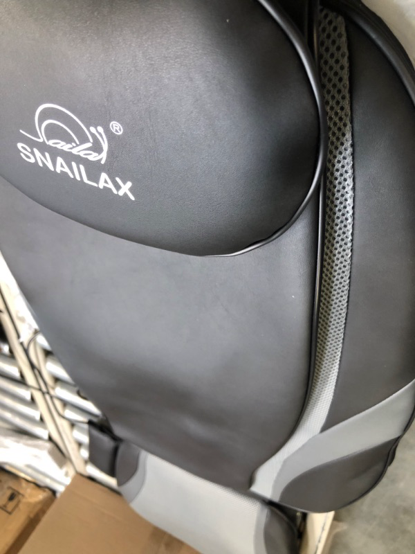Photo 1 of snailax Shiatsu Massage Cushion with Heat Massage Chair Pad Kneading Back Massager for Home Office Seat use