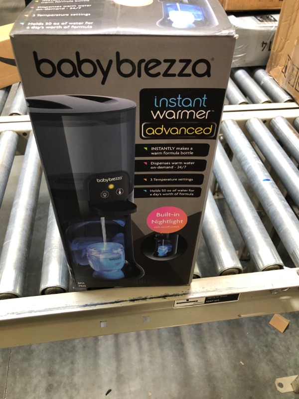 Photo 2 of Baby Brezza Instant Warmer Advanced with LED Nightlight – Replaces Traditional Baby Bottle Warmers - Instantly Dispense Warm Water at Perfect Baby Bottle Temperature – Instant Formula Bottles 24/7