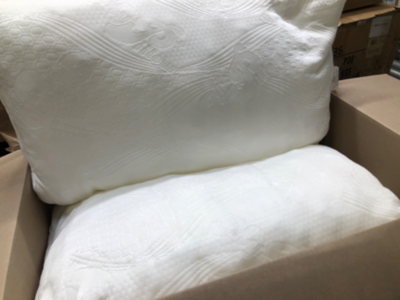 Photo 3 of 2 white comfy pillows 