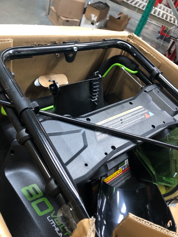 Photo 5 of Greenworks Pro 80V 20-Inch Snow Blower with 2Ah Battery and Charger 2Ah Battery and Charger 20" Blower