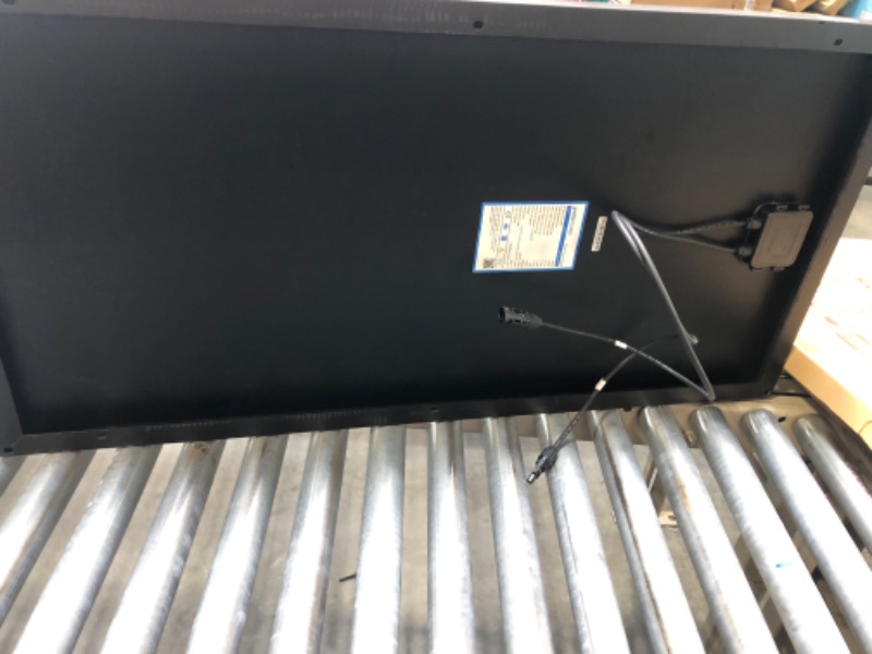 Photo 1 of ACOPOWER 100w 12v Monocrystalline Solar Panel Module with Connector (Panel Only, Compact Design) 100W Single Panel 0 Ah