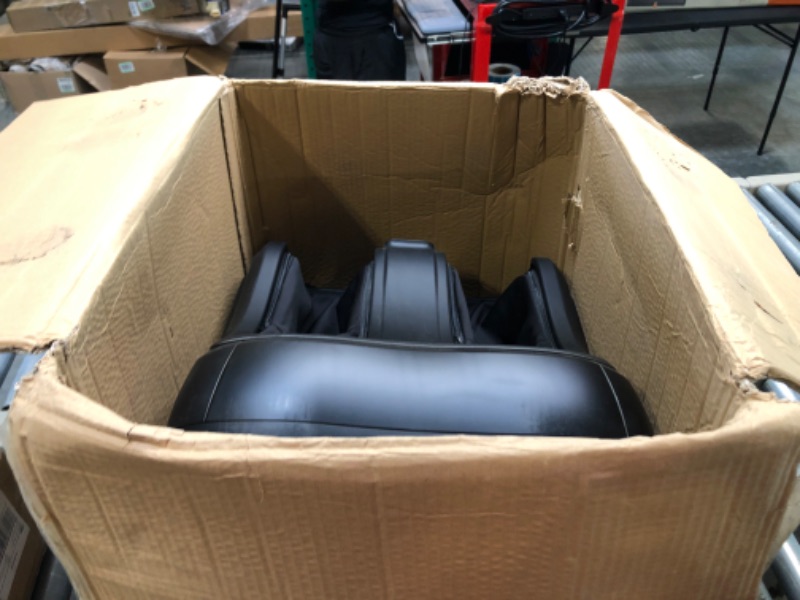 Photo 1 of Shiatsu Heated Foot and Calf Massager Machine to Relieve Sore Feet, Ankles, Calfs and Legs, Deep Kneading Therapy, Relaxation Vibration and Rolling & Stimulates Blood Circulation Black