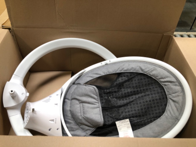 Photo 1 of Munchkin® Bluetooth Enabled Lightweight Baby Swing with Natural Sway in 5 Ranges of Motion, Includes Remote Control