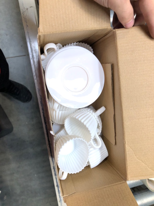 Photo 1 of Silicone White Tea Cup Party Set 