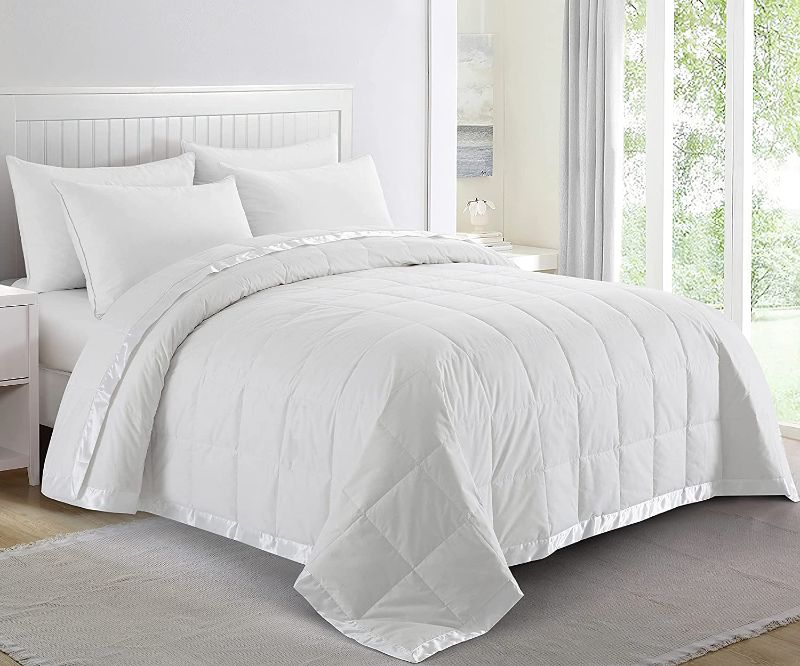 Photo 1 of Blankets King Size - Soft Lightweight Down Blanket for All Seasons, Cozy Warm Luxury Bed Blanket Sheet
