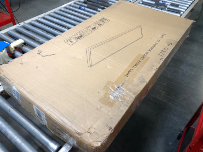 Photo 2 of 2x4 FT LED Flat Panel Light Surface Mount 5000K-4000K-3000K Switchable & 0-10V Dimmable, 30W-40W-50W Selectable Flush Mount Ceiling Light 24x48 inch, ETL Listed, 100-277V, White, 2 Pack 0-10V, 2x4FT 2-Pack White