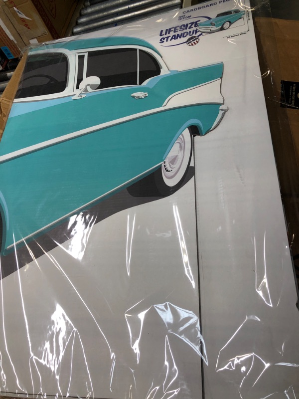 Photo 1 of Advanced Graphics 50's Car Life Size Cardboard Cutout Standup 50's Car One Size