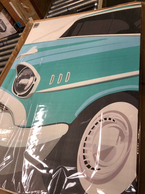 Photo 1 of Advanced Graphics 50's Car Life Size Cardboard Cutout Standup 50's Car One Size