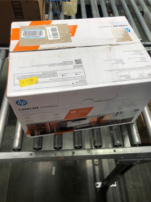 Photo 1 of HP LaserJet M209dwe Wireless Black & White Printer with HP+ and 6 Months Free-cartridges (6GW62E)