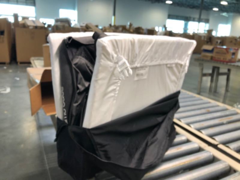 Photo 1 of Travel Crib, Portable Crib for Baby Travel, Lightweight Travel Crib Foldable Playpen with Soft Mattress, Carry Bag for Babies to Toddler