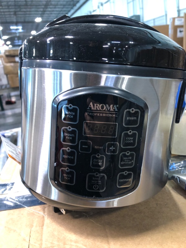 Photo 5 of Aroma Housewares ARC-954SBD Rice Cooker, 4-Cup Uncooked 2.5 Quart, Professional Version