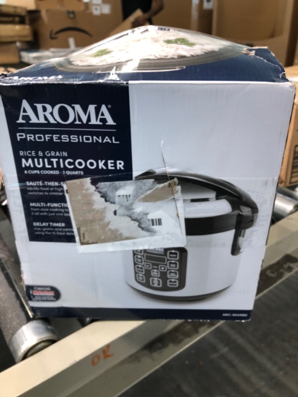 Photo 2 of Aroma Housewares ARC-954SBD Rice Cooker, 4-Cup Uncooked 2.5 Quart, Professional Version