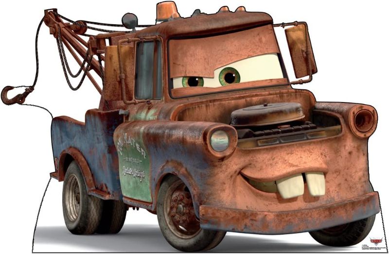 Photo 1 of Advanced Graphics Mater Life Size Cardboard Cutout Standup - Disney Pixar's Cars