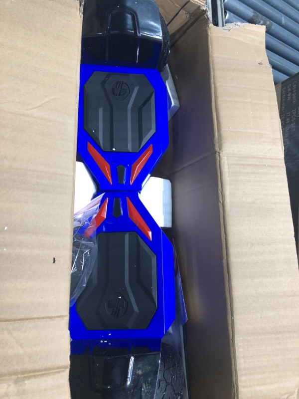 Photo 6 of Gotrax 8.5" All Terrain Offroad Hoverboard, with Music Speaker and LED Light Self Balancing Scooters, UL2272 Certified &144Wh Battery Up to 7 Miles, Dual 250W Motor Up to 7.5Mph for 220lbs