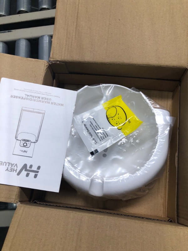 Photo 1 of Water Warmer, HEYVALUE Baby Bottle Warmer, Formula Maker with Night Light, 4 Temperature Control & 72H Keep Warm, Detachable Tank, Instantly Dispenses Warm Water, Feed Baby More Easier and Healthier Moon White