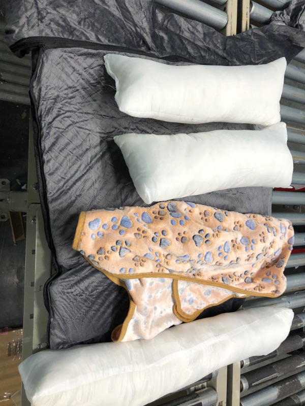 Photo 1 of BOCHAO Dog Car Seat for Large/Medium Sized Dogs,Dog Car Back Seats Travel Bed Dog Seat,Comfortable and Safe;Multipurpose Design-Dog Bed Dog Sofa Cushion.