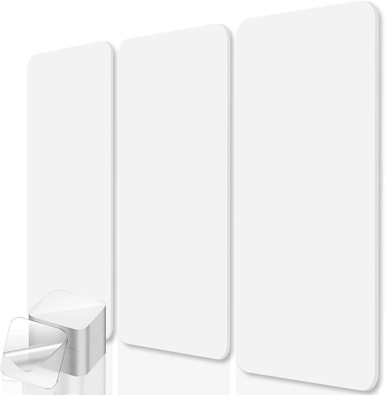 Photo 1 of BUBOS Art Acoustic Panels, 6 Pack 24"X 12"X 0.4" Soundproof Wall Panels,Great to Reduce Noise and Eliminate Echoes,for Recording Studio,Office,Gaming Room(WHITE)