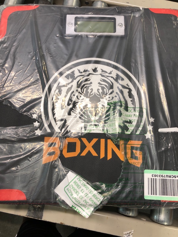 Photo 2 of Boxing Training Punching Equipment-Boxing Pads,Boxing Strength Tester,Wall-Mounted Boxing mat Show Punch Strength,Frequency, etc. Family Lite Punching Bag for Adults,Kids.