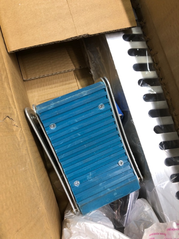 Photo 1 of Supvision Multi-Function Lightning Starting Block Sprinter Pedals 6 Angle Adjustable Sprinter Track and Field Aluminum Suitable for Plastic Runway Cinder Track Blue