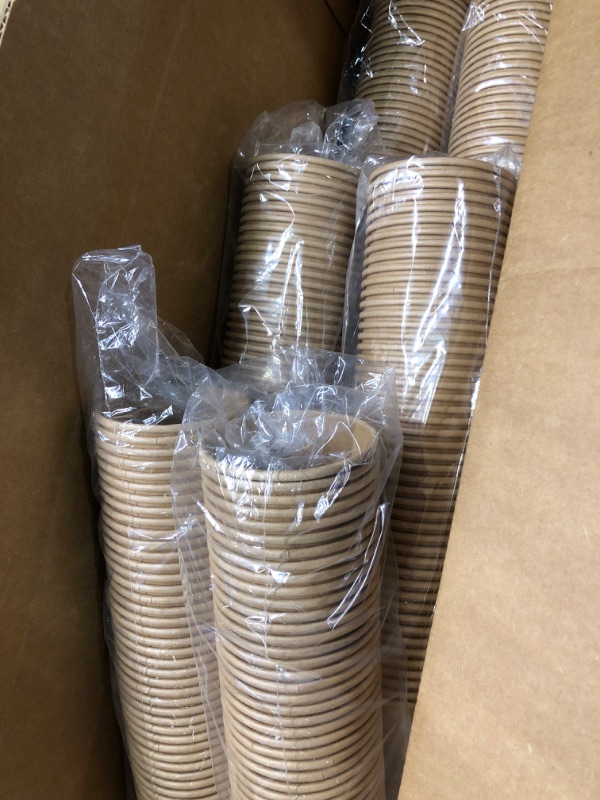 Photo 3 of 350 CT. BROWN DISPOSABLE CUPS