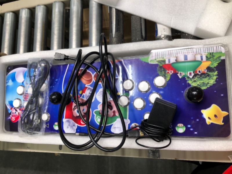 Photo 1 of FVBADE [20000 Games in 1 40S Pandora Box Arcade Game Console Compatible PC & Projector & TV ,3D Games 1-4 Players Double Joystick Favorite List Game Category Save/Search/Hide/Pause/Delete Games. Basic 1
