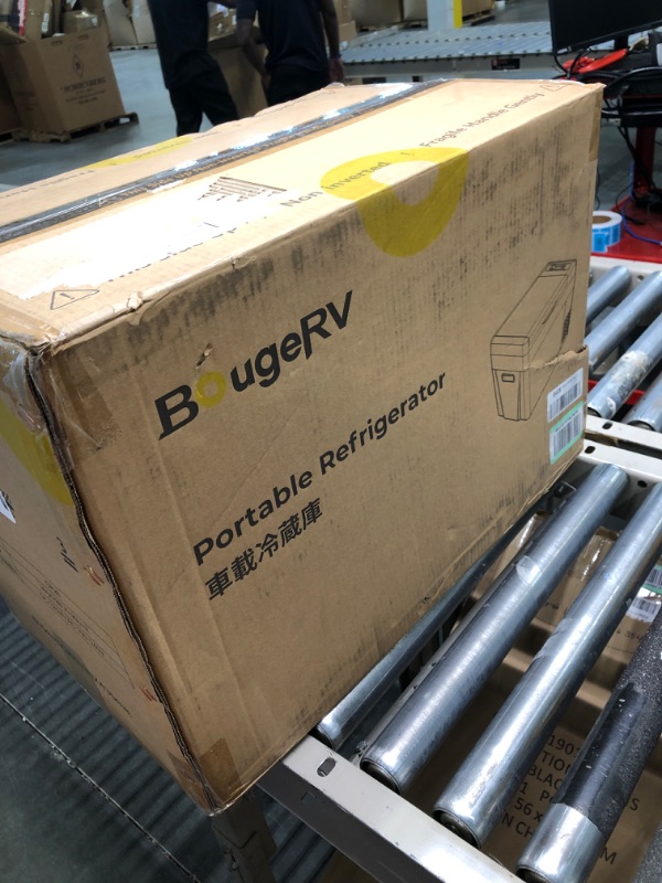 Photo 6 of BougeRV 12 Volt Refrigerator 12V Car Fridge 30 Quart Portable Freezer Compressor Cooler Compressor Freezer,12/24V DC 110~240 Volt AC,-7?~50? for Truck RV SUV 28 Quart