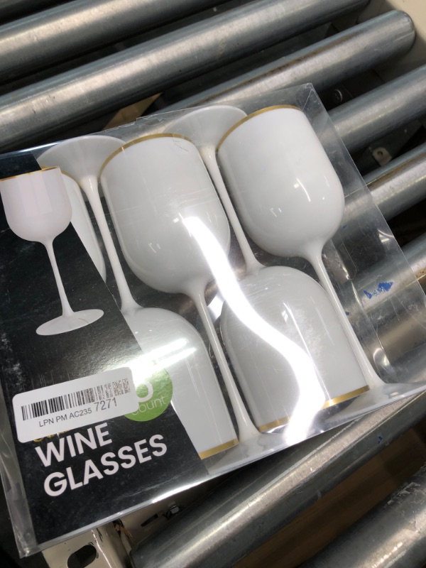 Photo 1 of 4 PACK WHITE WINE GLASSES
