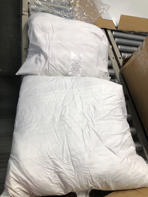 Photo 1 of 2 WHITE MEDIUM SIZE PILLOWS